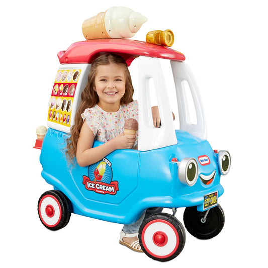Little Tikes Ice Cream Cozy Truck – Toddler Ride-On | Bargain