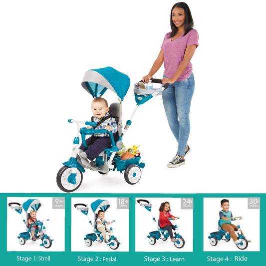 Perfect Fit 4-in-1 Trike - Teal | Little Tikes | Exclusive Deal