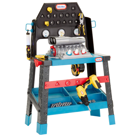 Little Tikes 2-in-1 Buildin' to Learn Motor/Wood Shop | Exclusive Deal