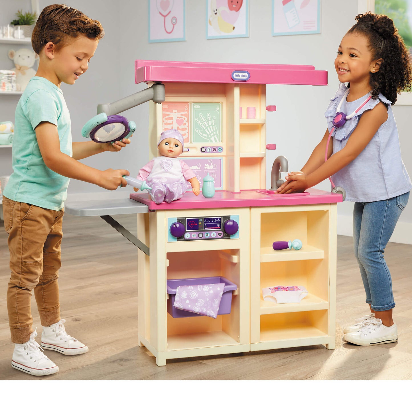 My First Baby Care Center™ - Doctor & Nurse Playset | Little Tikes | Exclusive Deal