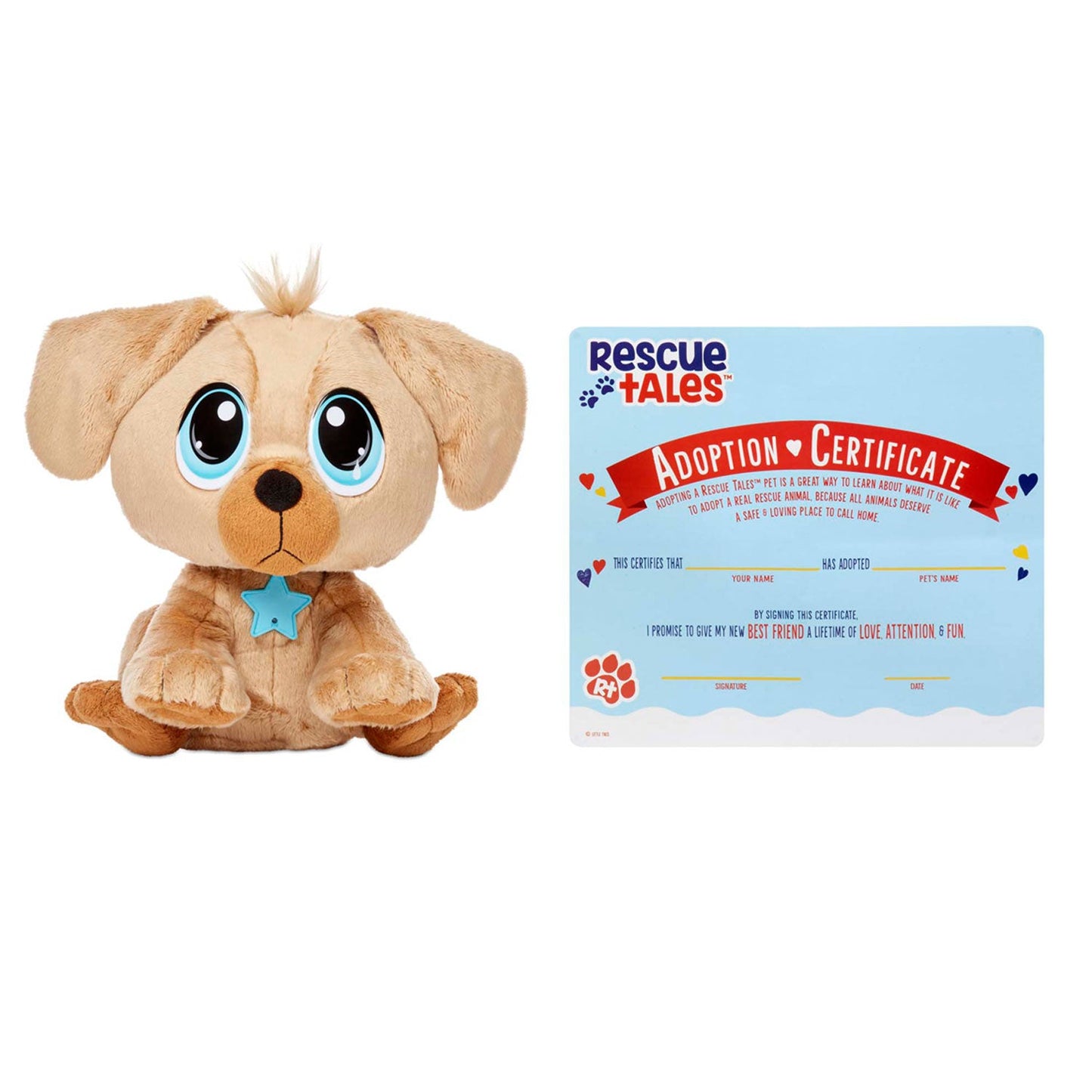 Rescue Tales Interactive Golden Retriever Plush Toy | Little Tikes | Hot Deal