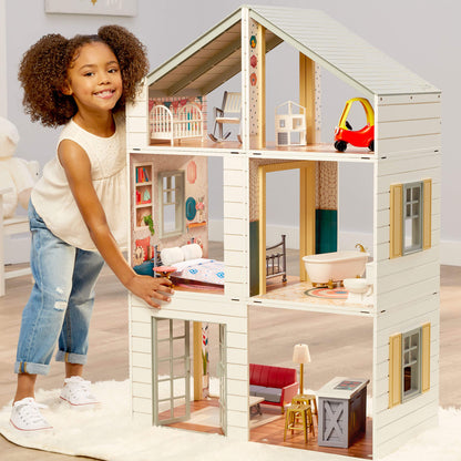 Little Tikes Stack 'n Style™ Wood Dollhouse | Little Tikes | Bargain