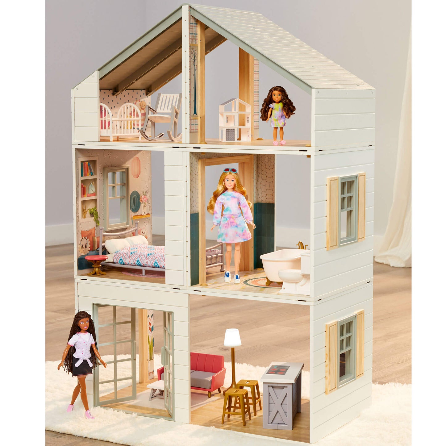 Little Tikes Stack 'n Style™ Wood Dollhouse | Little Tikes | Bargain