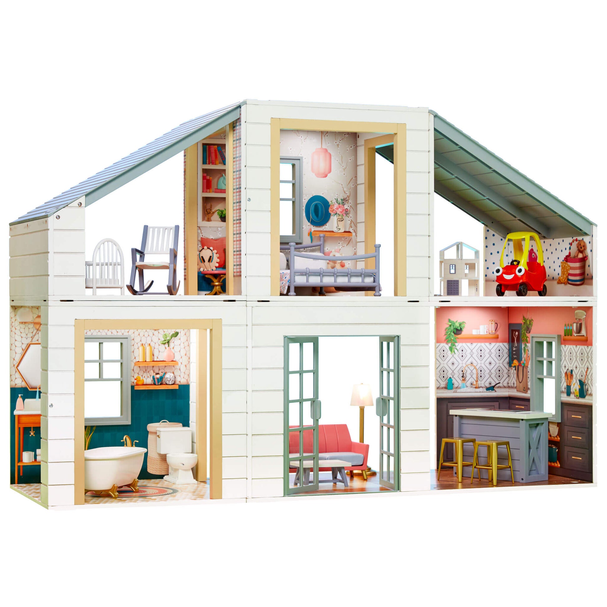 Little Tikes Stack 'n Style™ Wood Dollhouse | Little Tikes | Bargain