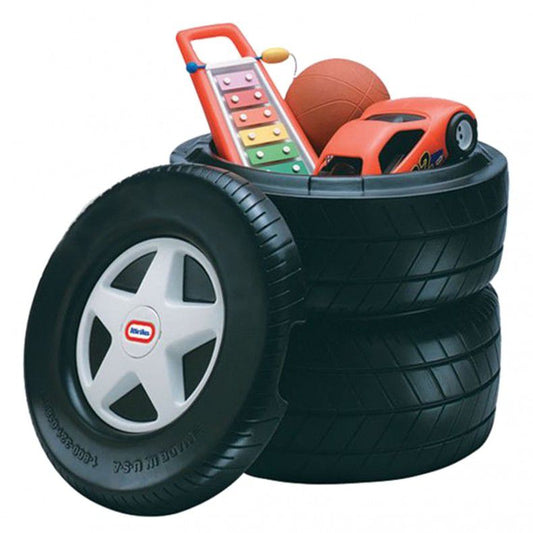 Little Tikes Classic Racing Tire Toy Chest | Bargain
