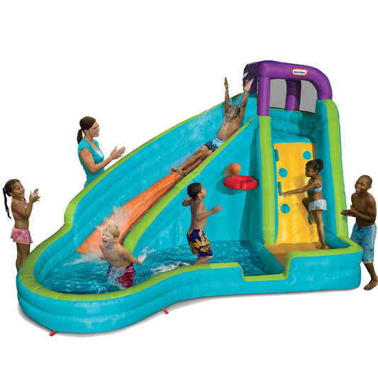 Inflatable water slide - Slam n Curve | Little Tikes | Value Deal