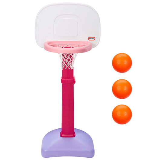 Little Tikes TotSports Easy Score Pink Basketball Set | Bargain