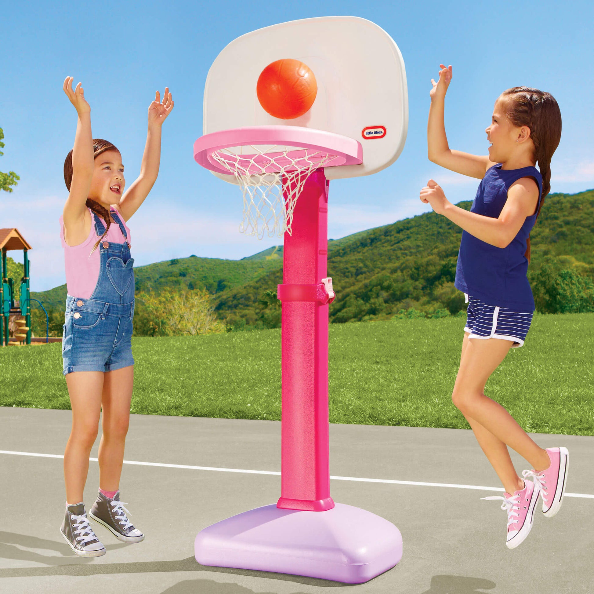 Little Tikes TotSports Easy Score Basketball Set- Pink | Great Value
