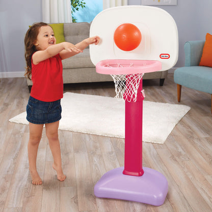 Little Tikes TotSports Easy Score Basketball Set- Pink | Great Value