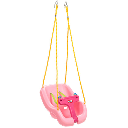 Little Tikes 2-in-1 Snug 'n Secure Swing - Pink | Value Deal