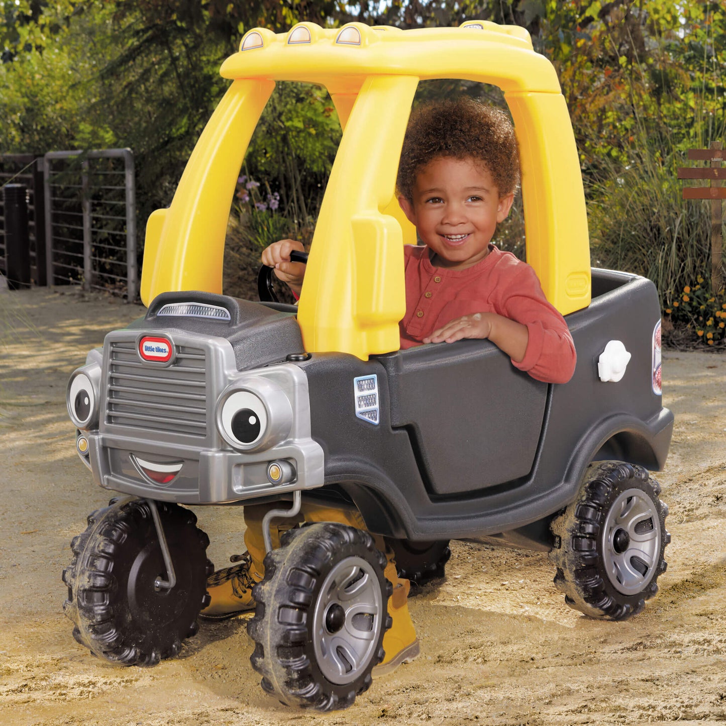 Little Tikes Cozy Truck Ride-On Toy - Black | Exclusive Deal