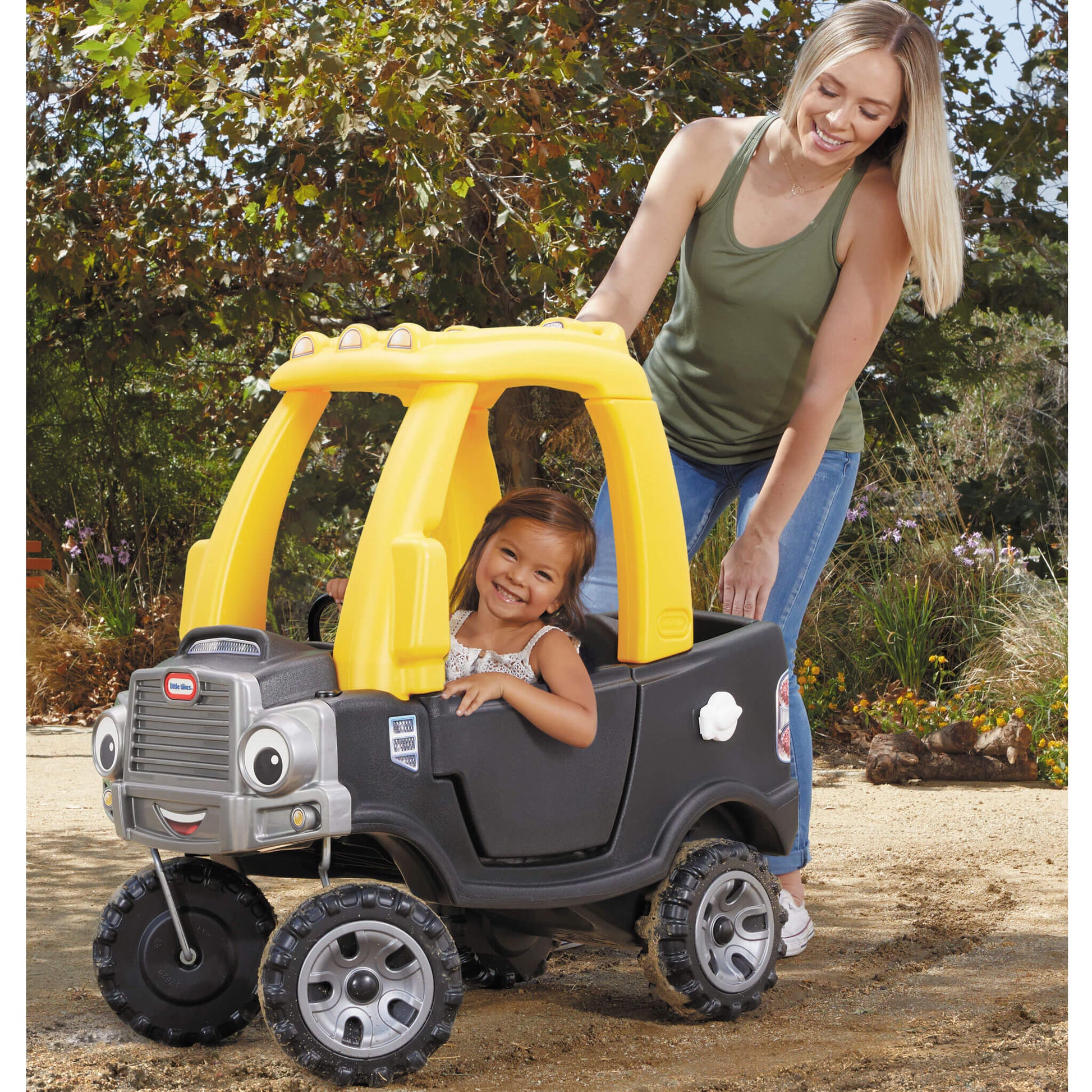 Little Tikes Cozy Truck Ride-On Toy - Black | Exclusive Deal