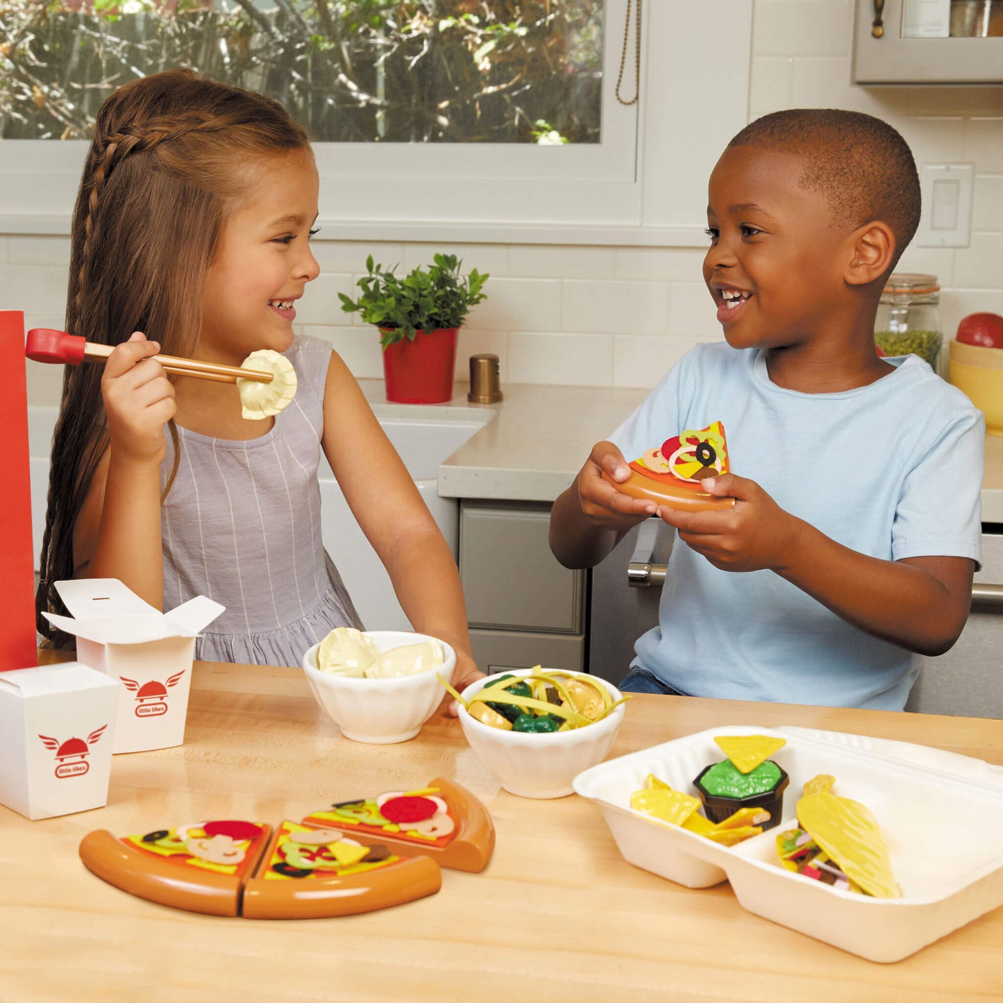 First Food Delivery Set - Pretend Play Kitchen Toy | Little Tikes | Great Value