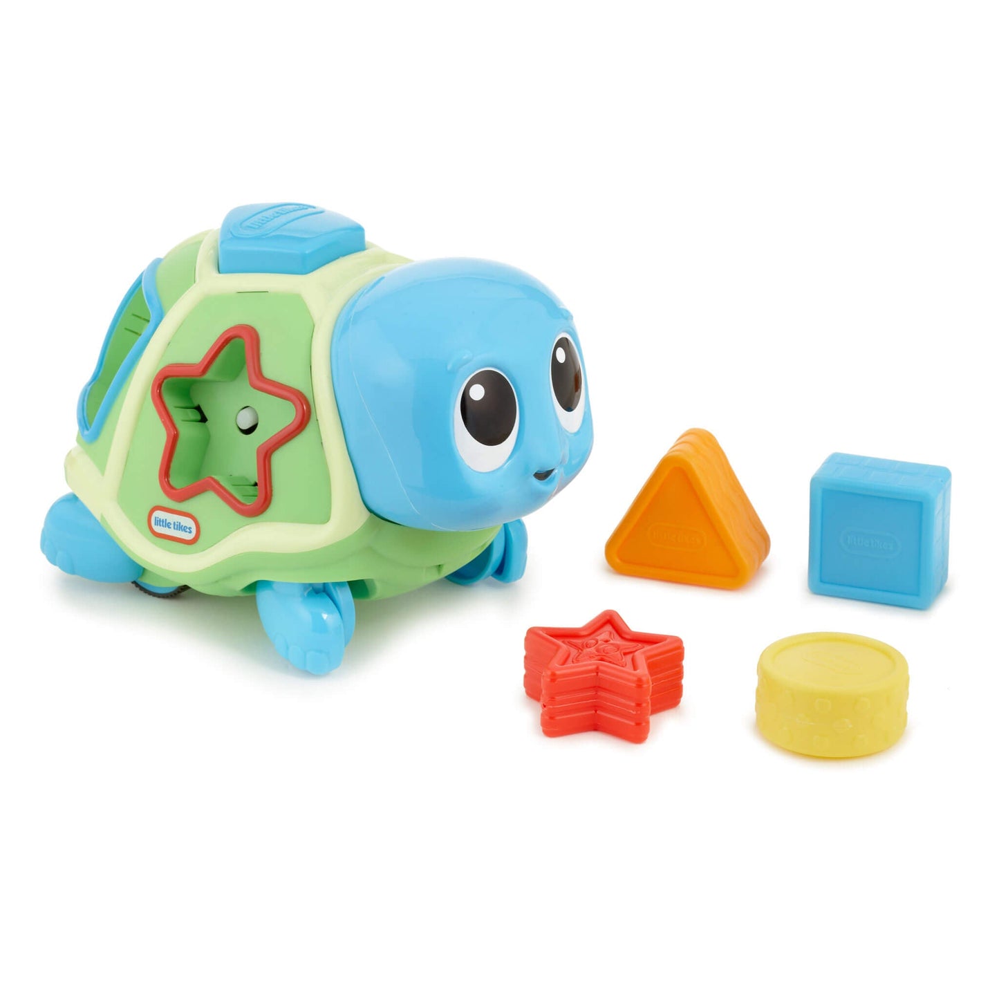 Crawl 'n Pop! Turtle - Shape Sorter & Crawling Toy | Little Tikes | Savings