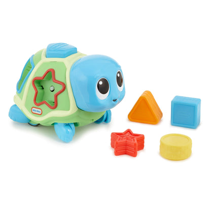 Crawl 'n Pop! Turtle - Shape Sorter & Crawling Toy | Little Tikes | Savings
