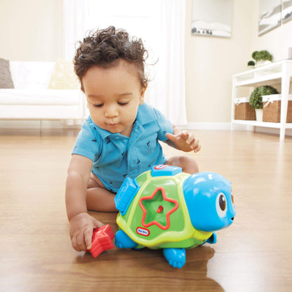 Crawl 'n Pop! Turtle - Shape Sorter & Crawling Toy | Little Tikes | Savings
