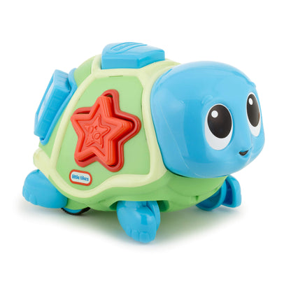 Crawl 'n Pop! Turtle - Shape Sorter & Crawling Toy | Little Tikes | Savings